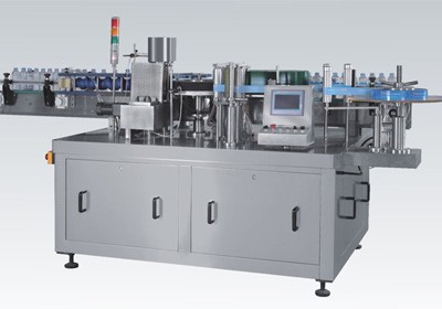 (Hot Glue Labeling Machine for Plastic Bottle)